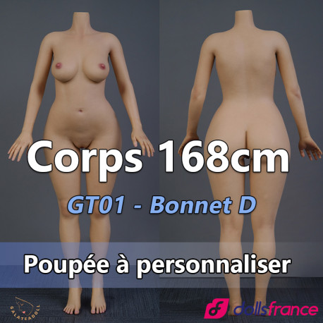 Sexdoll personnalisable Corps GT01 168cm bonnet D - Galatea