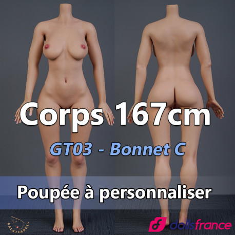 Sexdoll personnalisable Corps GT03 167cm bonnet C - Galatea