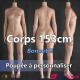 Corps silicone 153cm bonnet B FanReal