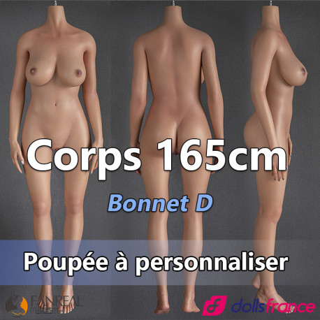 Corps silicone 165cm bonnet D FanReal