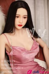 Mei sex doll raffinée visage réaliste silicone 165cm E WMdolls