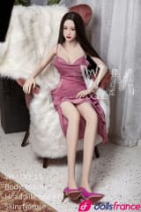 Mei sex doll raffinée visage réaliste silicone 165cm E WMdolls