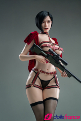 Ada Wong Resident Evil sex doll soumise en silicone 171cm GameLady