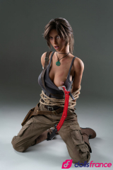 Sexdoll fantaisie silicone Lara Croft Tomb Raider 166cm GameLady