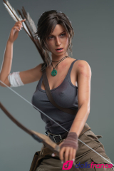 Sexdoll fantaisie silicone Lara Croft Tomb Raider 166cm GameLady