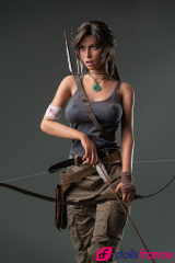 Sexdoll fantaisie silicone Lara Croft Tomb Raider 166cm GameLady