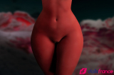 Torso Meru créature fantastique à la peau rouge 110cm Climax Doll