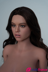 Hilary sex doll brunette aux seins massifs 166cm K-cup Zelex SLE