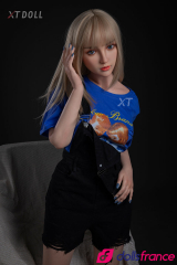 Lisa séduisante sexdoll blondinette en silicone 164cm XTDoll