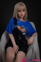 Lisa séduisante sexdoll blondinette en silicone 164cm XTDoll