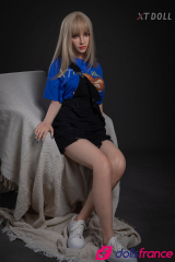 Lisa séduisante sexdoll blondinette en silicone 164cm XTDoll