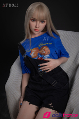 Lisa séduisante sexdoll blondinette en silicone 164cm XTDoll