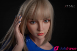 Lisa séduisante sexdoll blondinette en silicone 164cm XTDoll