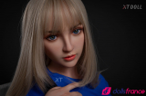 Lisa séduisante sexdoll blondinette en silicone 164cm XTDoll