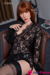 Southey élégante sex doll rousse en silicone 164cm XTDoll