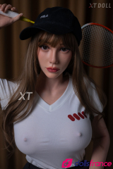 Mercat joueuse sexy de badminton en silicone 165cm XTDoll