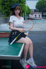 Mercat joueuse sexy de badminton en silicone 165cm XTDoll