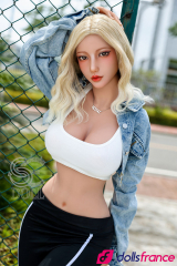 Sexdoll asian Makoto blonde fait son sport 161cm F SEDoll