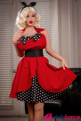 Jessica se prend pour Marylin Monroe 150cm K-cup Piper Doll