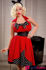 Jessica se prend pour Marylin Monroe 150cm K-cup Piper Doll