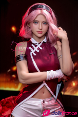 Sexdoll Alice en cosplay Sakura Naruto en stock EU 159cm A cup FunWestDoll