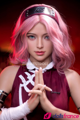 Sexdoll Alice en cosplay Sakura Naruto en stock EU 159cm A cup FunWestDoll