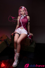 Sexdoll Alice en cosplay Sakura Naruto en stock EU 159cm A cup FunWestDoll