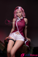 Sexdoll Alice en cosplay Sakura Naruto en stock EU 159cm A cup FunWestDoll