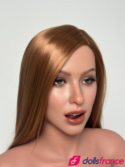 Prisca sexdoll rousse coquine en lingerie 153cm B-cup Zelex SLE