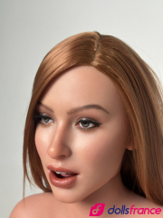 Prisca sexdoll rousse coquine en lingerie 153cm B-cup Zelex SLE