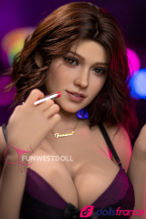 Sexdoll Rose t'invite au sexe en stock EU 162cm FunWestDoll