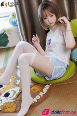 Mo la jeune sexdoll vierge de 18 ans 153cm bonnet B FanReal